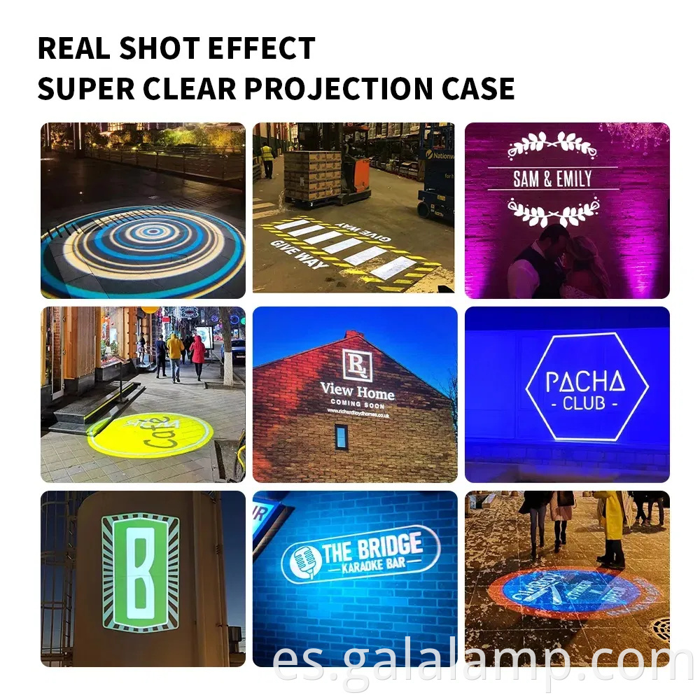 150W LED LED al aire libre Luz para logotipo y publicidad